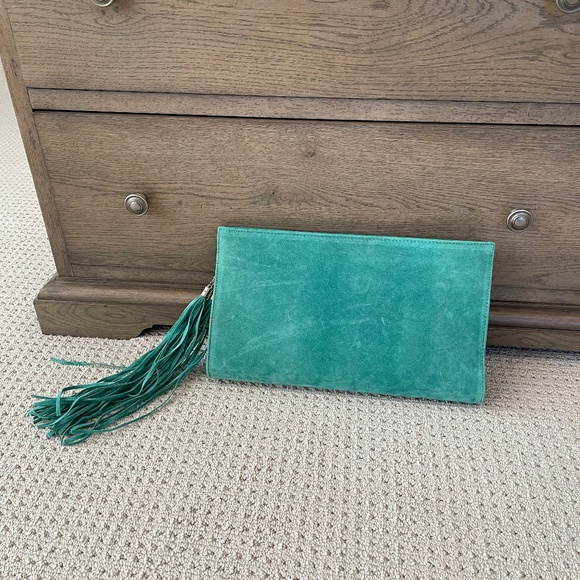 Beautiful turquoise chain purse or can be worn as a Clutch, NWT - Picture 1 of 8